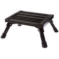 thumbnail image 5 of Safety Step Step Stool S-07C-BLK One Step With Non-Slip Strips And Rubber Leg Tips; Foldable; 1000 Pound Capacity; Black; Aluminum; Small, 5 of 5