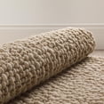 thumbnail image 5 of Dalyn Rug GR1LA8SWATCH 8 in. GR1 Gorbea Hand Loomed Square Rug, Latte, 5 of 9