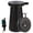 Black-18" XL Stool & Carabiner, variant on Upgraded Collapsible Stool With Cushion 800 Lbs Heavy Duty Capacity & Lightweight 2.6 18-inch Portable Retractable Folding For Adults Camping Fishing Hiking Bbq Travel Outdoor Events