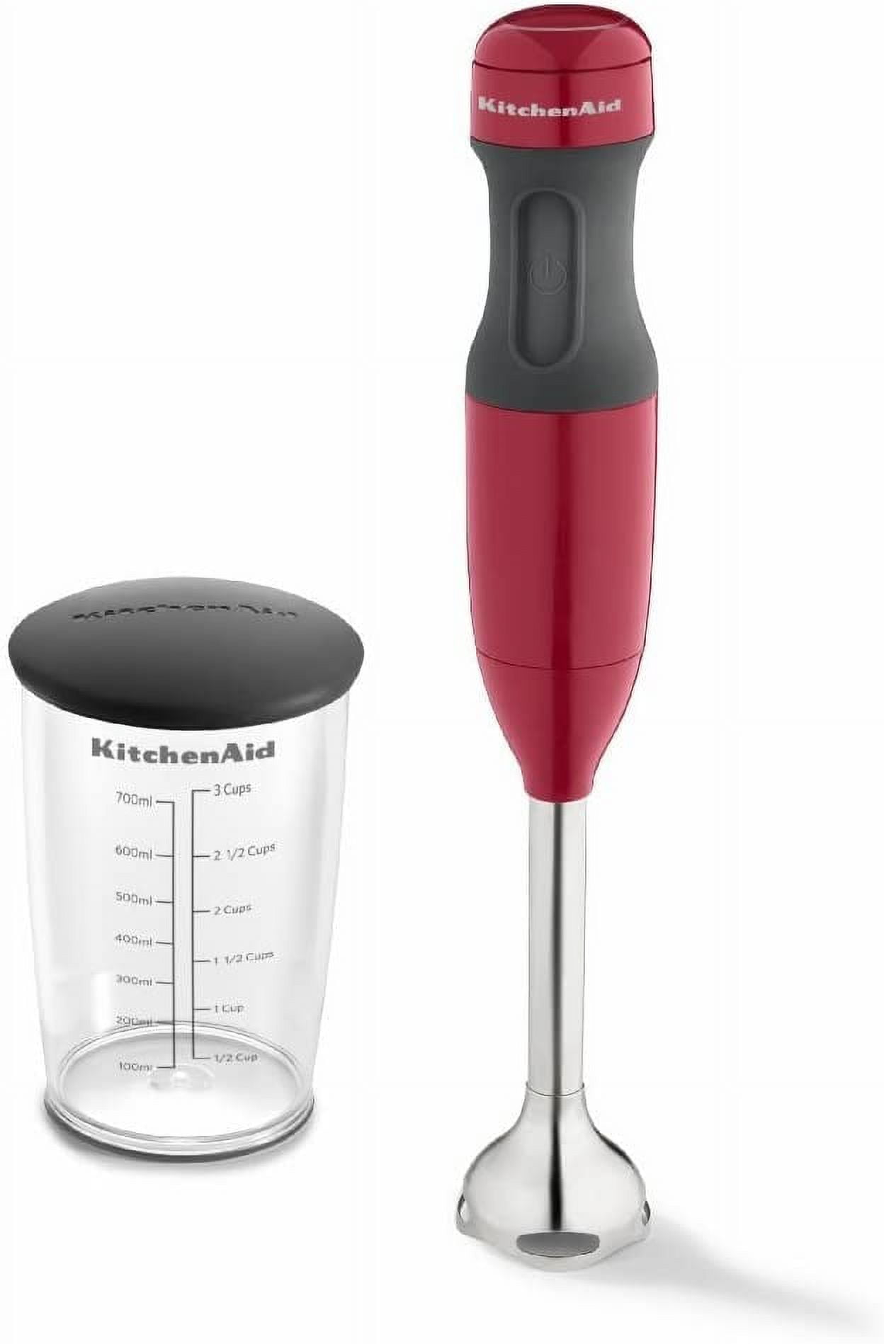 KitchenAid® 2-Speed Immersion Mixer Hand Blender, Cranberry
