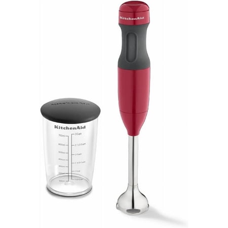 KitchenAid KHB1231 2-Speed Hand Blender, Empire Red - KHB1231ER (Used)