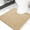 Camel, variant on Tripumer Chenille U-Shaped Mat Toilet Counter Rug 20 x 20 inch Bathroom Rug Bathroom Mat Extra Soft Bathroom Rugs Bathroom Water Absorbent Machine Washable Olive Green
