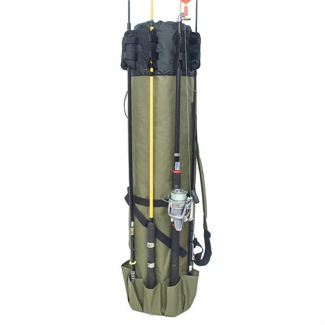 Bangcool Fishing Rod Bag Creative Large Capacity Fishing Rod Carrier Fishing Storage Bag