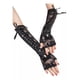 thumbnail image 1 of Guantes Negros Largos Dama Cinta De Encaje Sexy Novia Lolita, 1 of 8