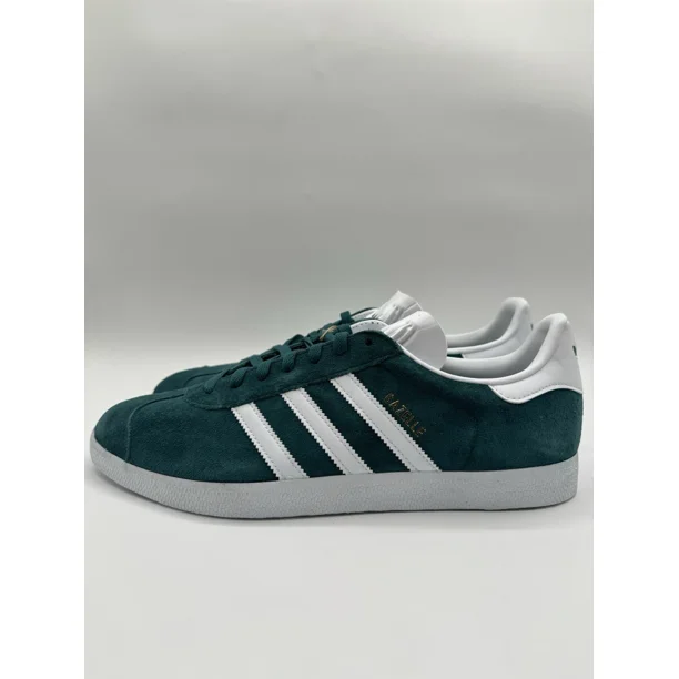 Adi-das Men’s Gazelle Originals Size 13 Green Cloud White Gold |JH5383|