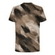 thumbnail image 4 of Tops para hombre, blusas y camisas de cuello redondo y manga corta para hombre, blusas casuales de moda con cuello redondo y manga corta para hombre, blusas de poliéster para hombre, 4 of 5