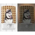 thumbnail image 2 of Caroline's Treasures KJ1203CNL Fall Leaves Alaskan Malamute Ceramic Night Light, 6x4x3", multicolor, 2 of 2