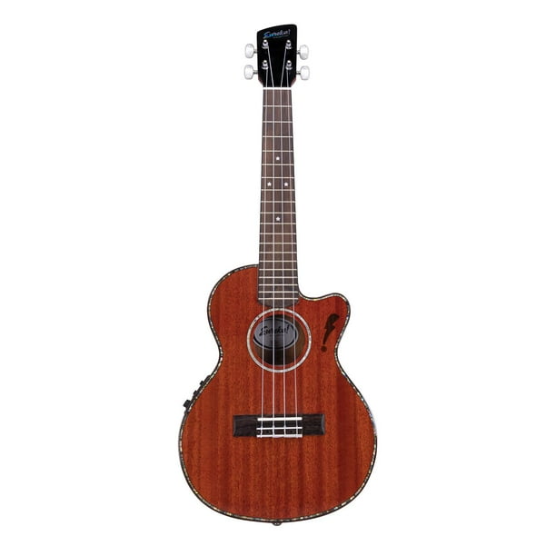 Ukulele Tenor Electroacústico Edición Especial BABILON por Melissa Robles EA-EUREKA-B cafe 23x8x65