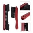 thumbnail image 3 of Hongchegh 2pcs Billiards Table Brush Set for Cleaning - Brown, 3 of 5
