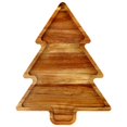 thumbnail image 1 of Bandeja de Árbol de Navidad de Madera de Acacia Renawe 38x30x2 cm, 1 of 7