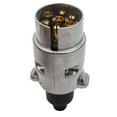thumbnail image 3 of Enchufe para remolque, enchufe para remolque de 7 pines, adaptador de enchufe eléctrico impermeable para remolque, adecuado para remolque estándar europeo pesado de 7 pines, 3 of 5