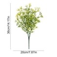 thumbnail image 3 of AYktou Artificial Flowers Bouquets, Fake Plants Branches Cuttings Floral Arrangements Fresh Colors Little Flowers for Wedding Home and Hotel Decorative Landscaping Gift Bouquets, Yellow 1Pc, 3 of 6