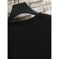 thumbnail image 3 of Camiseta de moda de moda: camiseta de algodón de manga corta ultrasuave, transpirable y que absorbe la humedad. Cuello redondo cómodo, ideal para uso diario. Camiseta informal de verano para hombres y, 3 of 5