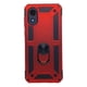 thumbnail image 1 of Funda Uso Rudo con Anillo Magnético Para Samsung A03 Core Cely Vesmir Rojo con 2 Micas de Cristal, 1 of 5