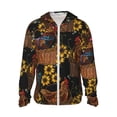 thumbnail image 1 of Fotbe Embroidery Chicken Rooster Chaqueta con Protección Solar UPF 50+ para Hombre y Mujer, Camisa con Capucha y Bolsillos-Medium, 1 of 7