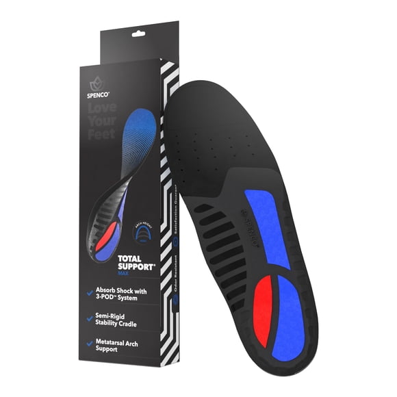 Plantillas para zapatos Spenco Total Support Max Orthotic para hombre y mujer