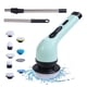 thumbnail image 1 of Fiudx Cepillos Eléctricos Inalámbricos, 9 Cabezales Reemplazables, Mango Extensible, Batería de Larga Duración, Carga Usb, Herramienta Eficiente para La Limpieza Del Hogar, Ideal para Baño y Cocina,, 1 of 6