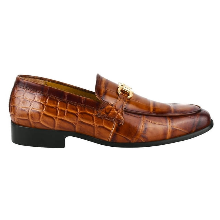 LIBERTYZENO Mens Genuine Leather Loafers and Slip On Shoes LIBERTYZENO Mens Genuine Leather Lizard Print Loafers $ Slip  main image 4
