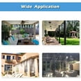 thumbnail image 3 of Spray Indoor And Outdoor Garden Plants And Flowers Watering Irrigation Kit Atomized Automatic Water Nozzle Hose black 6m suit, 3 of 9