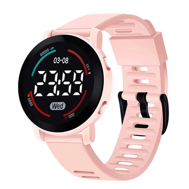 Reloj electrónico de moda, resistente al agua, sencillo, informal, deportivo, para estudiantes, para exámenes, LED