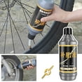 thumbnail image 1 of Xihbxyly Líquido Reparador de Neumáticos de Bicicleta, Solución Rápida para Neumáticos de Coche, Motocicleta y Bicicleta, Previene Fugas, Herramienta de Emergencia Fácil de Usar, Multiusos, 2 Botella, 1 of 2