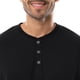 thumbnail image 2 of Conjunto de Pijama IZOD para Hombre Camiseta Henley de Jersey y Pantalón de Franela Talla L, 2 of 6