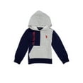 thumbnail image 2 of U.S. Polo Assn. Toddler Boy Colorblock Fleece Hoodie & Outfit Set, 2-Piece (2T-5T), 2 of 5