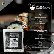 Kimnori Organic Sushi Nori, 100 Full Sheets for Gimbap & Sushi, 260g (9.17 oz)