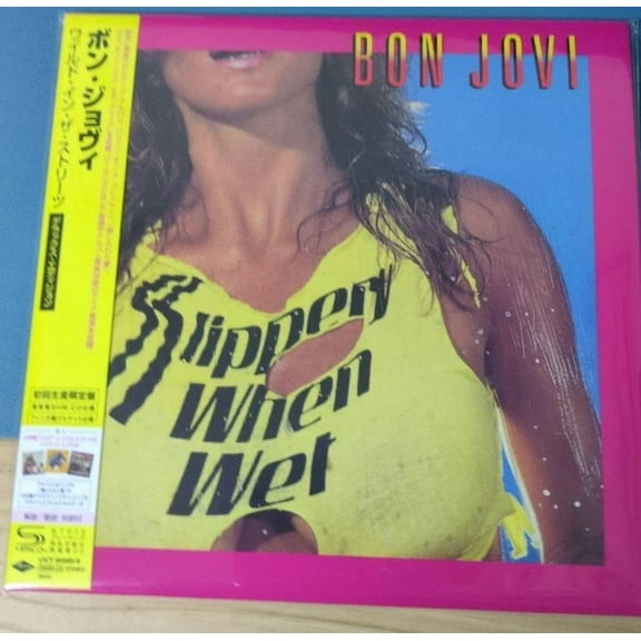 Bon Jovi - Slippery When Wet - Japanese Limited SHM 7-inch Package - Music & Performance - CD