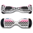 thumbnail image 4 of Hover Board Skin for Self-Balancing Sticker Decals Electric Scooter Smart Balancing Scooters Vinyl Cover-Pink Chevron, 4 of 6