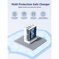 thumbnail image 4 of Cargador USB C Aioneus 40 W Cargador rápido de 4 puertos 20 W, 4 of 6