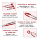 thumbnail image 4 of Pinzas De Cocina Silicona De Acero Inoxidable Para Cocina  Rojo/Plata, 4 of 5