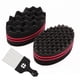 thumbnail image 1 of Magic Curl Sponge Twist Sponge Dubbelsidig Hårrulle Svamp Hårsvamp Twist Curl Sponge Magic Hårfläta Spiraler Dreadlock Curl Brush 2 stycken, 1 of 5