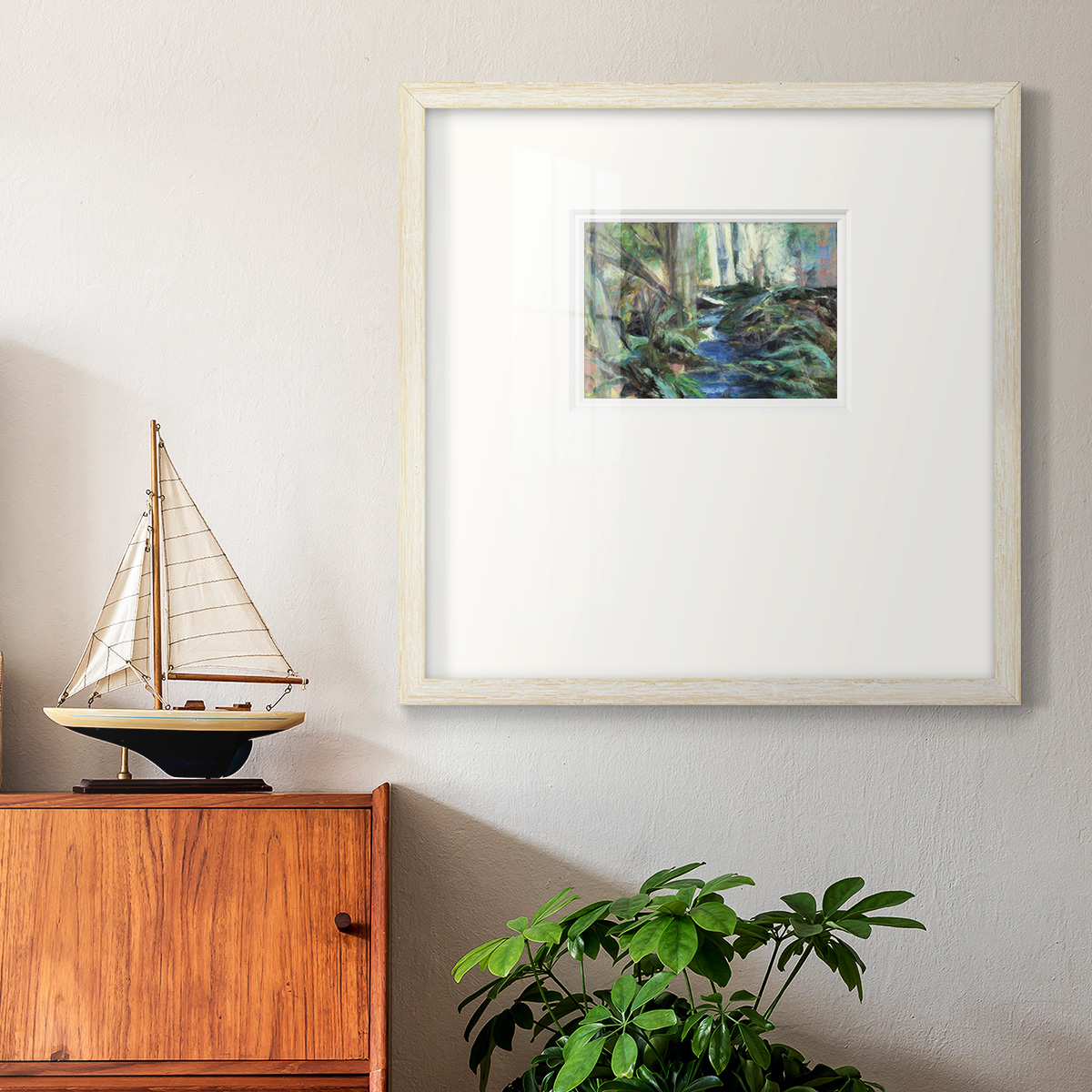 Rambling BluesPremium Framed Print