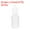 White, variant on Uxcell 0.34 oz Small Mouth Empty Squeezable Drop Bottles Plastic Black 10 pcs