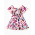 thumbnail image 4 of Vestido Disney Princess Moana para niña pequeña naranja 4-5T, 4 of 6