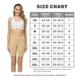 thumbnail image 5 of wirarpa Women's Comfortable Cotton Boxer Briefs Underwear, Anti-Chafing Shorts, Beige, 4 Pack, Sizes 5-12, 5 of 6