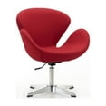 thumbnail image 5 of Ceets Raspberry Contemporary Adjustable Swivel Chair Blue, 5 of 5