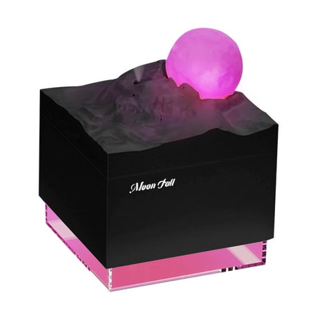 

JikoIiving USB Humidifier With Light Quiet Cool Mist Humidifier For Bedroom And Office Plants Easy To Clean