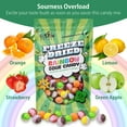 thumbnail image 2 of Fusion Select Rainbow Bean Candy - Assorted Freeze Dried Candy Pack with Sour Flavors - Dehydrated, Crunchy, Colorful Treats & Snacks for Kids & Adults - Packed in a Resealable Pouch, 8 Oz, 2 of 6