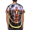 thumbnail image 2 of Tool Lateralus T-Shirt for Men Novelty 3D Pritneted Casual Short Sleeve Tees Shirt Summer Street T Shirt Top, 2 of 7