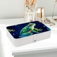 thumbnail image 6 of Frog Travel Jewelry Box Organizer Necklace Portable Case Holder Storage Display Stand PU Leather with Removable Compartment, 6 of 6