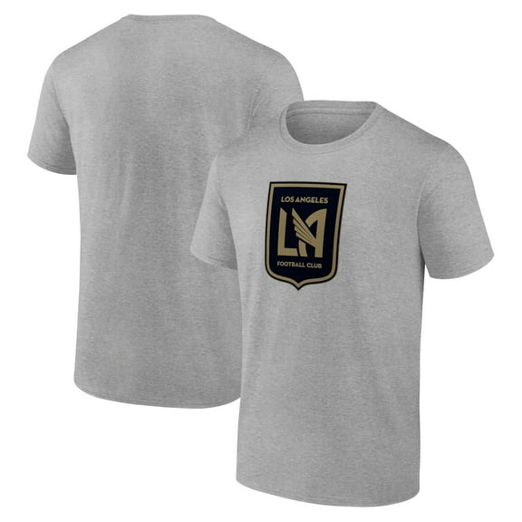 Men's Heathered Gray LAFC Logo T-Shirt