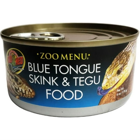 UPC: 0097612400700 | Zoo Med Blue Tongue Sking and Tegu Food Canned – 6 oz (170 g)