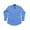 Light Blue, variant on First Class 100% Polyester Long Sleeve Zippered Uniform Shirt