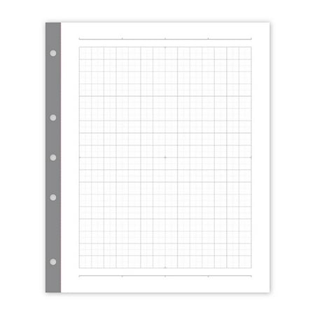 russell+hazel Smartgrid 3 Ring Binder Graph Paper Insert