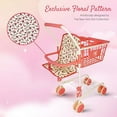 thumbnail image 6 of The New York Doll Collection Toy Shopping Cart with Basket, Floral, 6 of 6