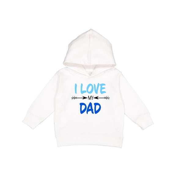 Inktastic I Love My Dad Fathers Day Toddler Hoodie