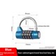 thumbnail image 5 of Combo de código reiniciable digital, duradero, compacto, fácil de configurar y usar, caja fuerte de seguridad para estuche, gimnasio, casillero, cerca, caja de herramientas, puerta, 5 of 5