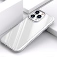 thumbnail image 2 of Funda transparente de TPU + PC para iPhone 13 Pro Max, color blanco, 2 of 5